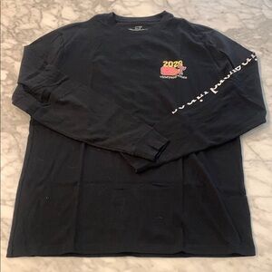 Vineyard Vines Black Long Sleeve Men's Shirt, size medium